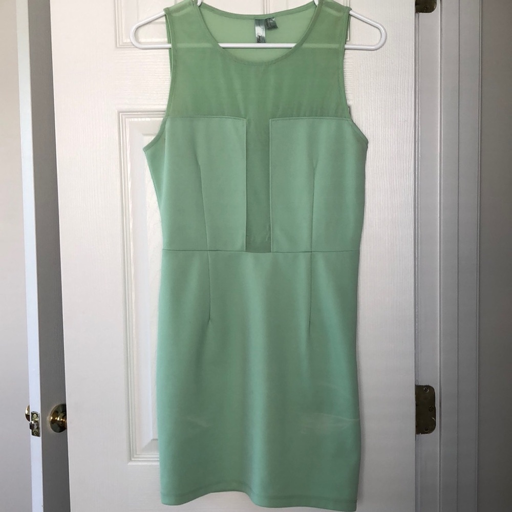 Forever 21 mint bodycon dress. Size S.